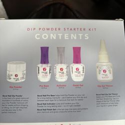 Nail Dip Powder Starter Kit, Unopened, $40