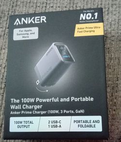 Anker 100W powerful and portable wall charger