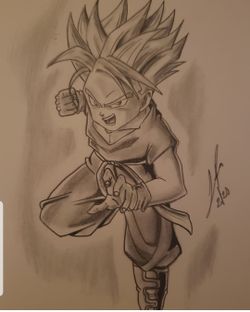 dragon ball z drawing