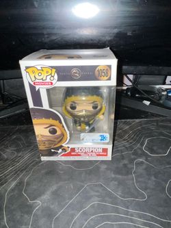 Funko Pop Mortal Kombat Scorpion #1058