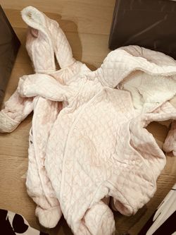 Baby Print Bunting/newborn/3 Months/6months 