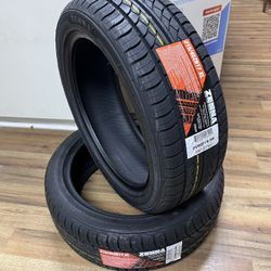 215/45ZR17 ZENNA sport line xl full pair 2 tires 