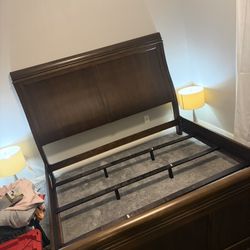 King Sleigh Bedframe