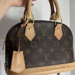 Authentic Louis Vuitton Alma BB Bag Purse