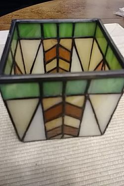 Stained glass open box