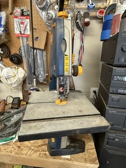 Table top band saw.