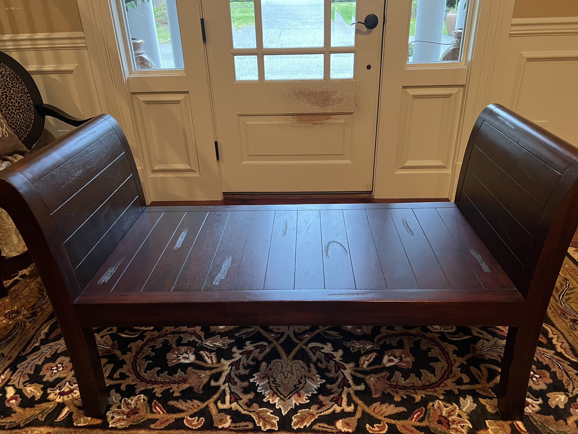 World market solid Wood Bench for Sale in Gig Harbor, WA OfferUp