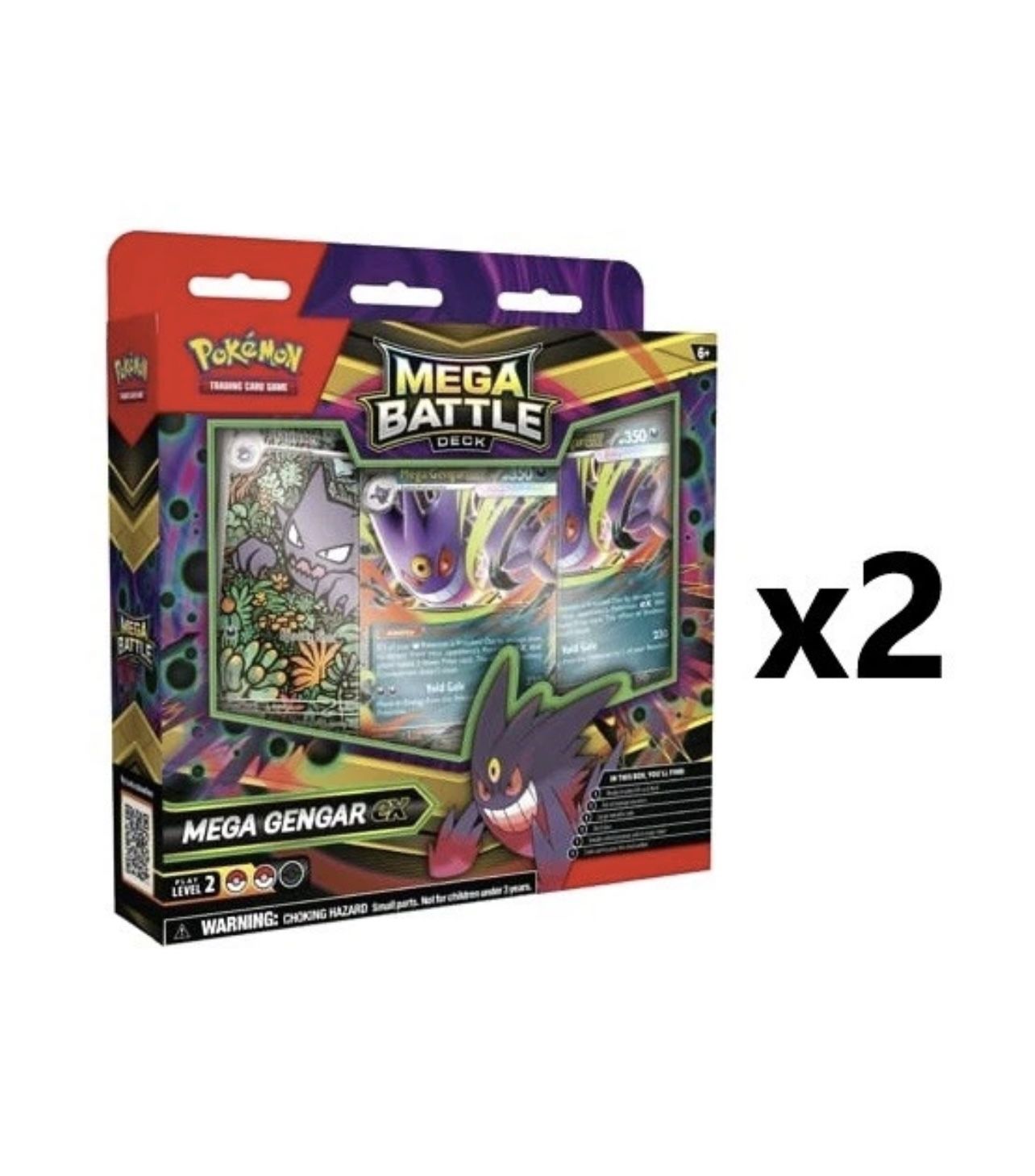 POKEMON: Gengar MEGA EX Battle deck NEW