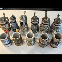 Avon Budweiser Steins from the 80’s