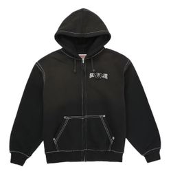 Supreme True Religion Black Zip Up Hoodie
