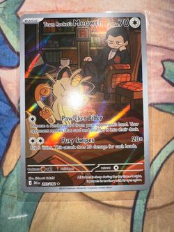 Team Rocket’s Meowth Pokemon Destined Rivals