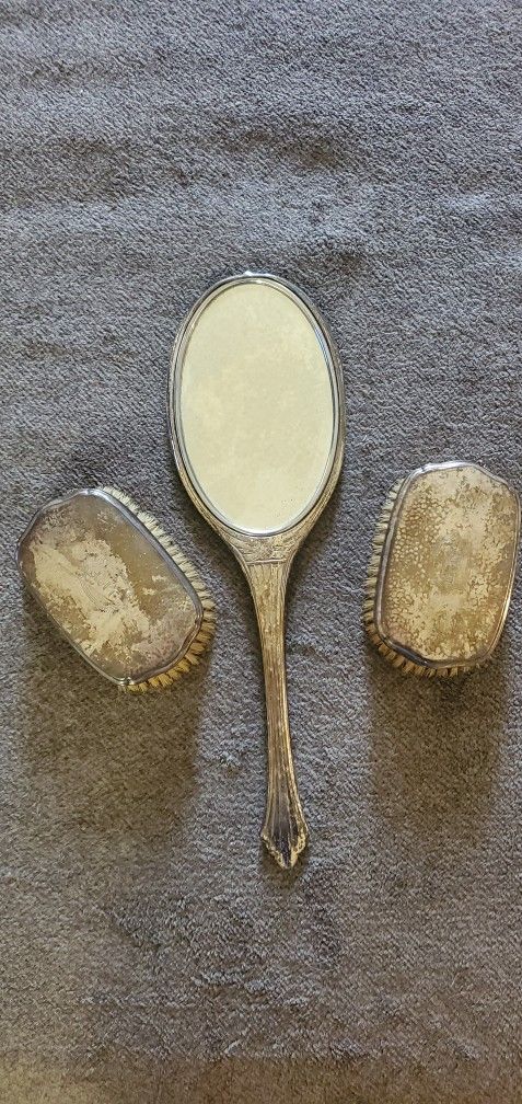 Sterling Silver. Stamped. 3 Peice Set.