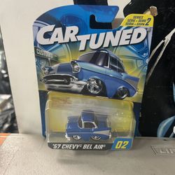 Cartuned series 2 1957 Chevy Bel Air no#02 Diecast 