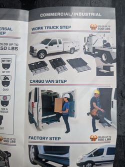 CARR work truck step