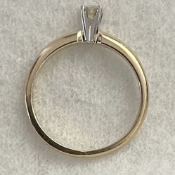 Engagement Ring (14K Gold/Diamond) 