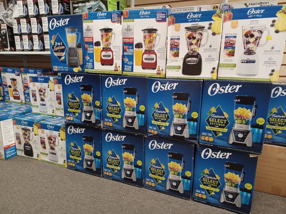 Oster Blenders Starting At $25.  Wholesale AVAILABLE 