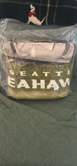 Seahawks fleece blanket