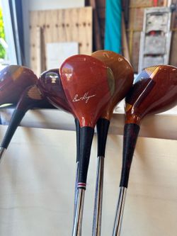 Vintage golf clubs