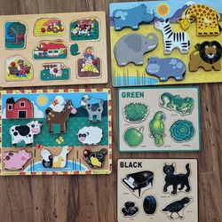 Wooden Puzzle For Kids ( Price Firm!)
