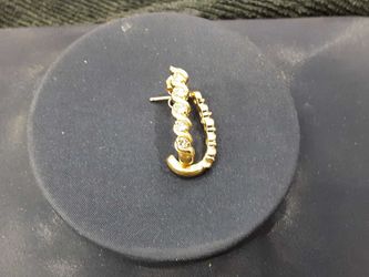 Jacket Earrings - Yellow Gold 14k (.585) 3.4 grams