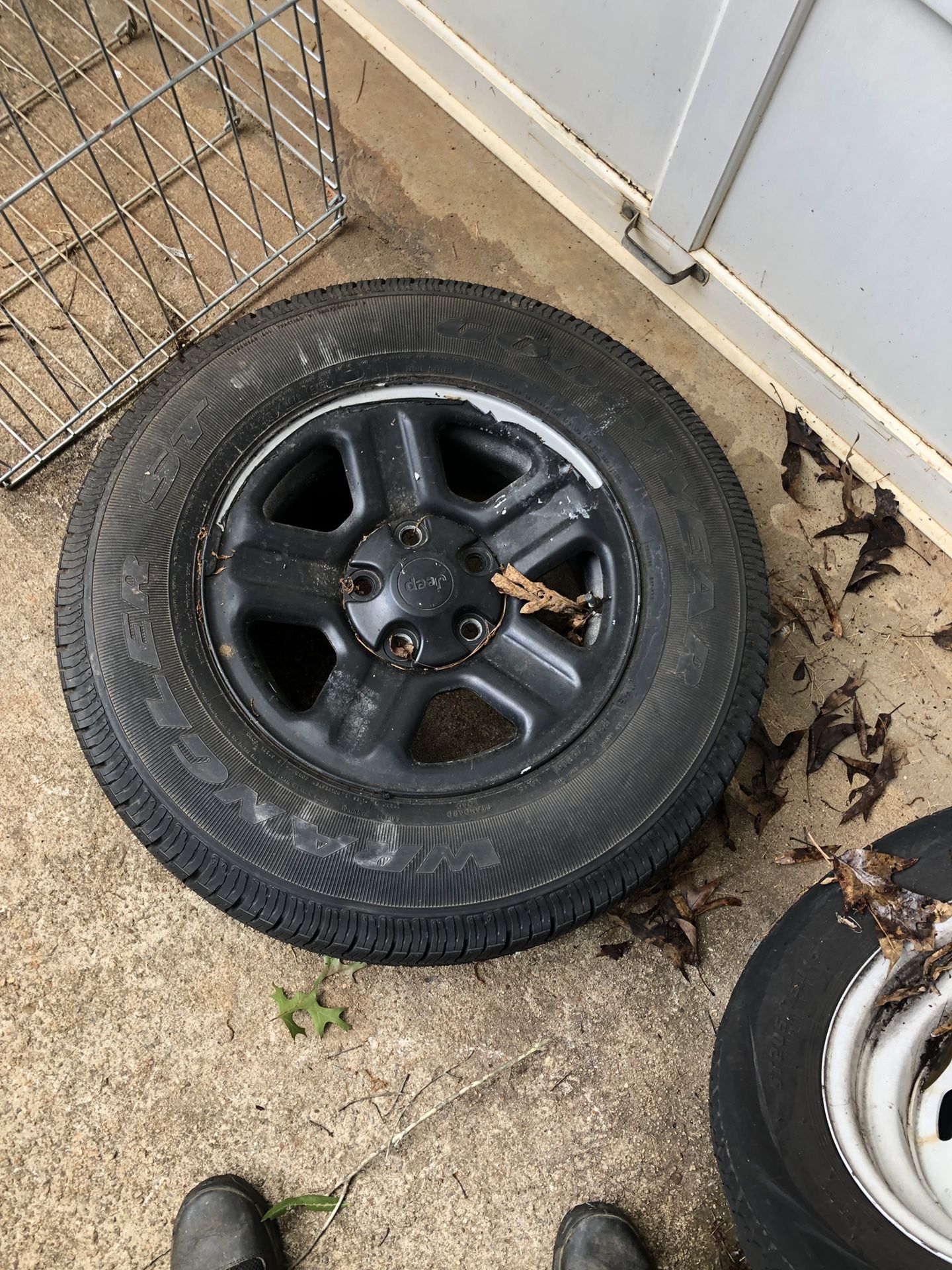 Jeep wheels set of 5