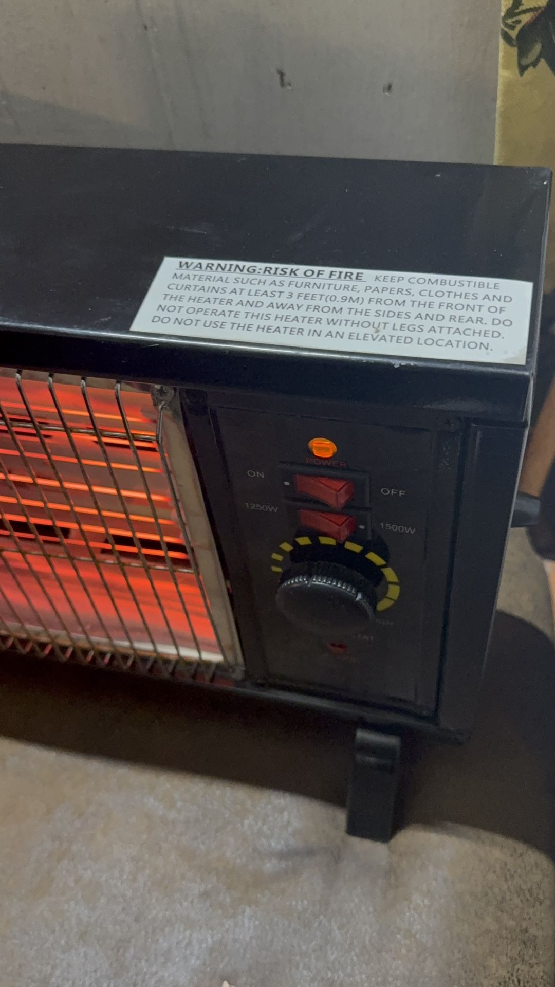 Electric Heater 1500 W