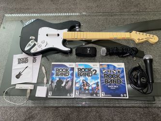 Rock Band Fender Stratocaster Bundle for Nintendo Wii