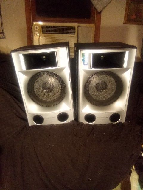 Pair Of  Sony Speakers