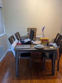 FREE Table & chairs (6)