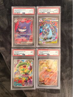 Pokemon PSA 10 graded slab collection