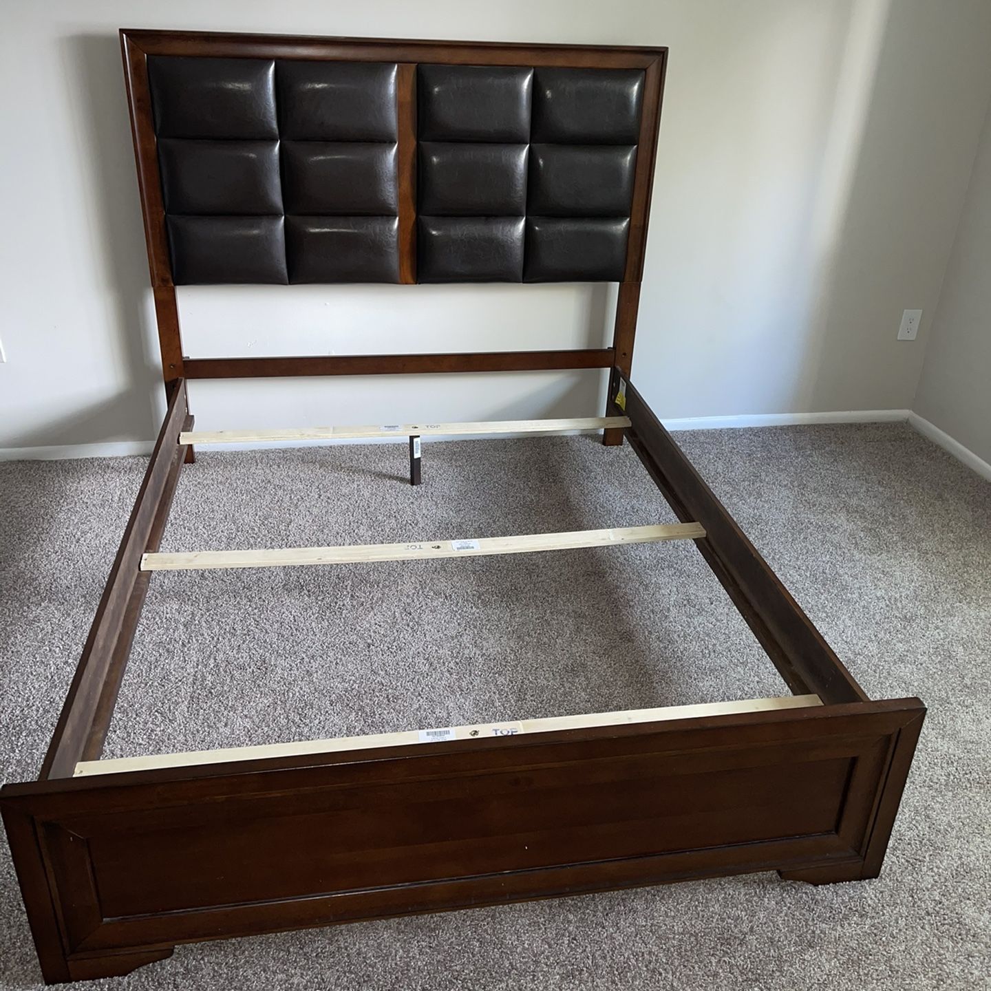 Cherry Wood Dresser And Bed Frame