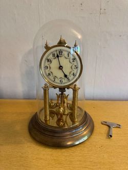 vintage German-made Welby anniversary clock