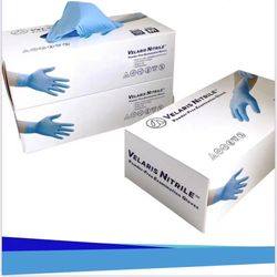 Powder-Free Examination Nitrile Gloves （Blue）1000pcs / case ， $25 / cs