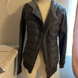 Athleta Grey Jacket Small 