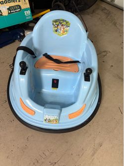 Bluey Bumper Car
