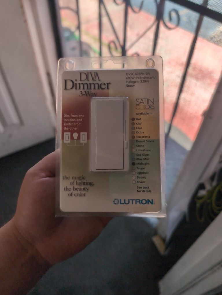 Lutron 3 Way Dimmer Switch