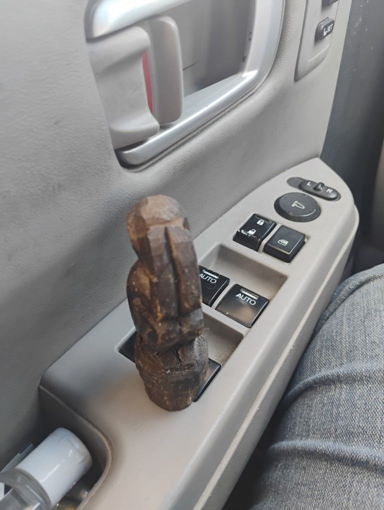 Hand Carved Vintage Bottle Stopper
