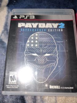 Payday 2 safe cracker edition ps3 game