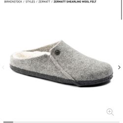 BIRKENSTOCK ZERMATT SHEARLING 