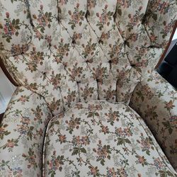 Vintage French Provincial Living Room Chairs And Sofa