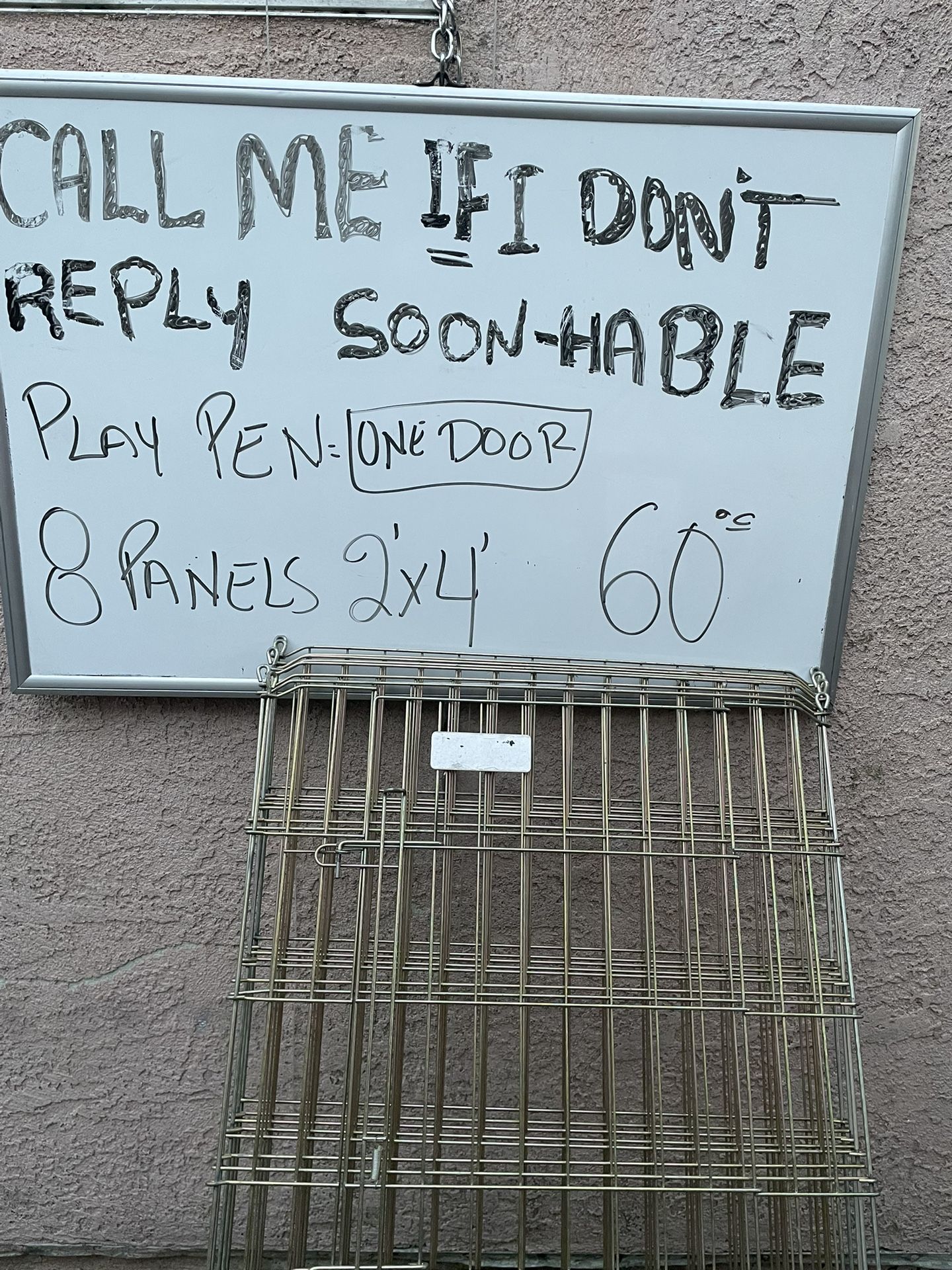 4 Ft High Play Pen Yard