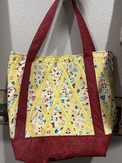 Handmade quilted bags
