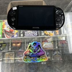 PlayStation Vita Slim $200 With Charger  Gamehogs 11am-7pm