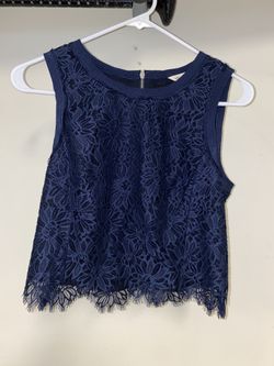 Rebecca Taylor Eyelet Crop Top