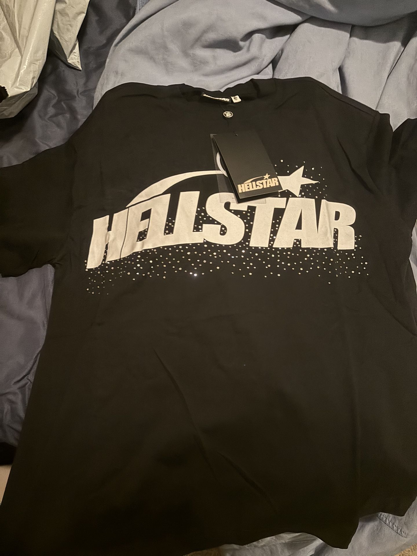Rhinestone hellstar shirt