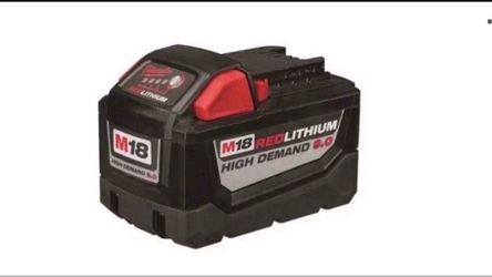 New- Milwaukee M18 Red Lithium High Demand 9.0 Ah Battery