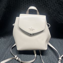 Kate Spade Lizzie Leather Medium Flap Backpack 