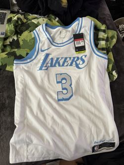 Anthony Davis Los Angeles Lakers 2020-2021 City Edition Jersey Size Large