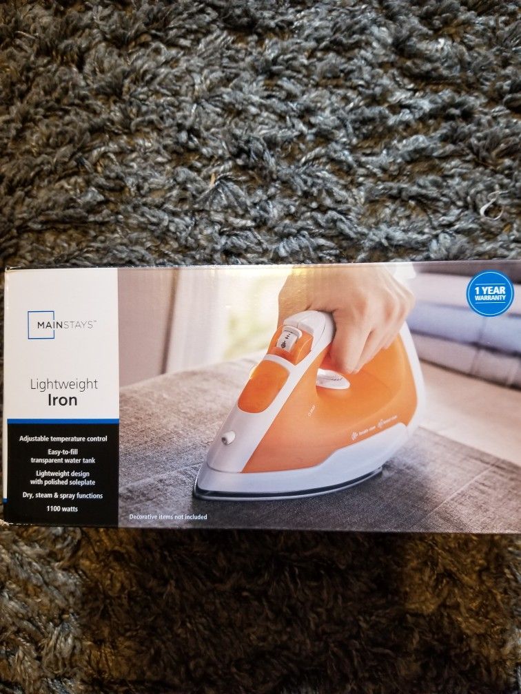 New In Box. Steam Iron. Never Opened