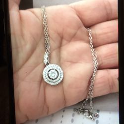 925 Sterling Silver Pendant Necklace 